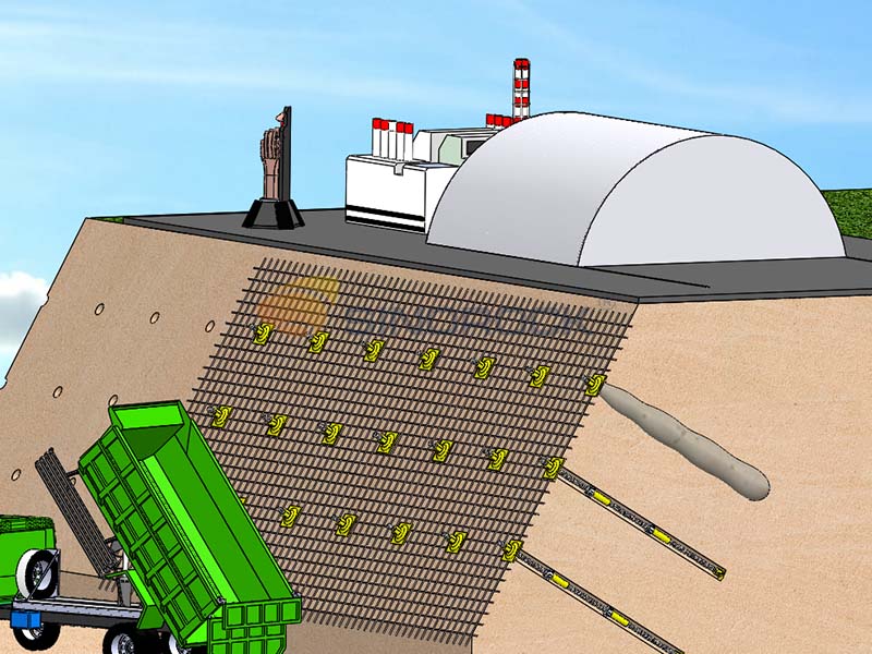 Slope Stabilization soil nail
