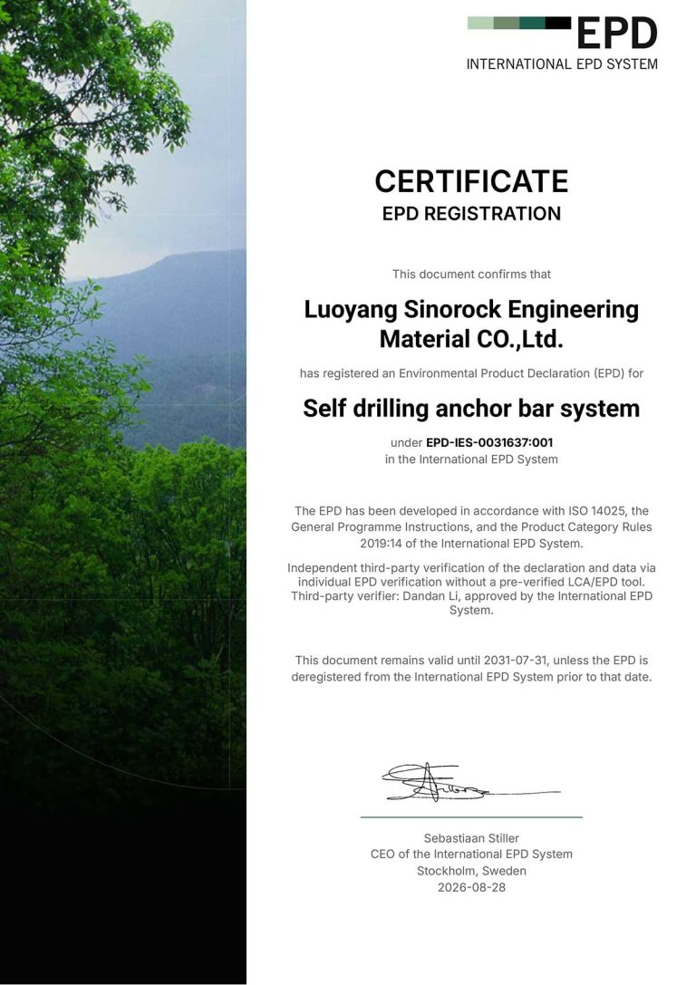 Environmental Product Declaration
